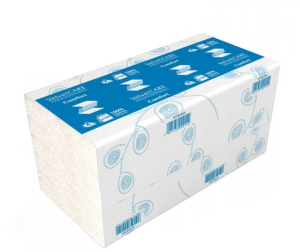 Ręcznik ZZ VELVET CARE PROFESSIONAL 23x23 biały celuloza 150 listków 