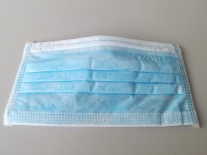 Maseczki medyczne, niebieskie, opakowanie 50 sztuk.