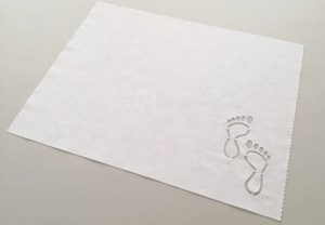 Ręcznik do pedicure z włókniny LUX Mini.