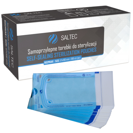 Torebki do sterylizacji Saltec 57x100mm
foto: Saltec