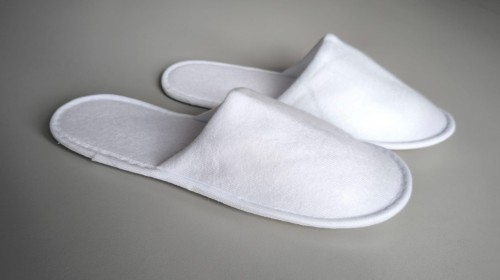 Kapcie jednorazowe hotelowe LUX duże. www.dla-spa.pl