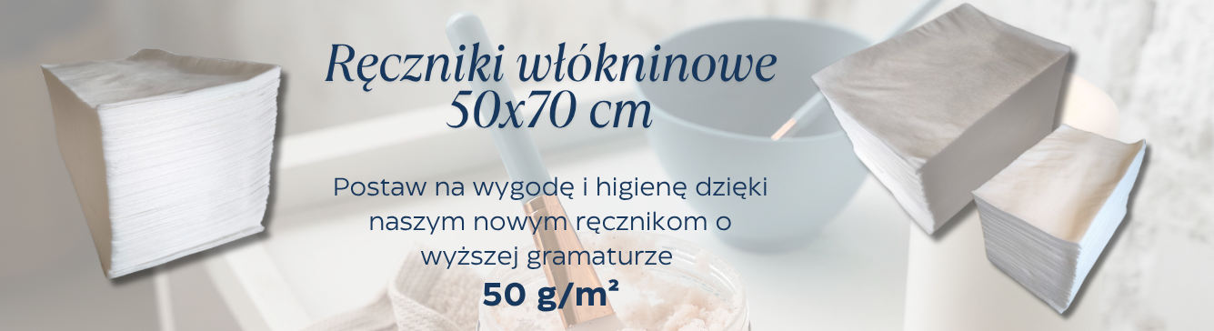 Ręczniki 50/70, 50g/m2