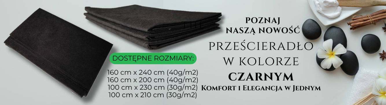 Czarne prześcieradło